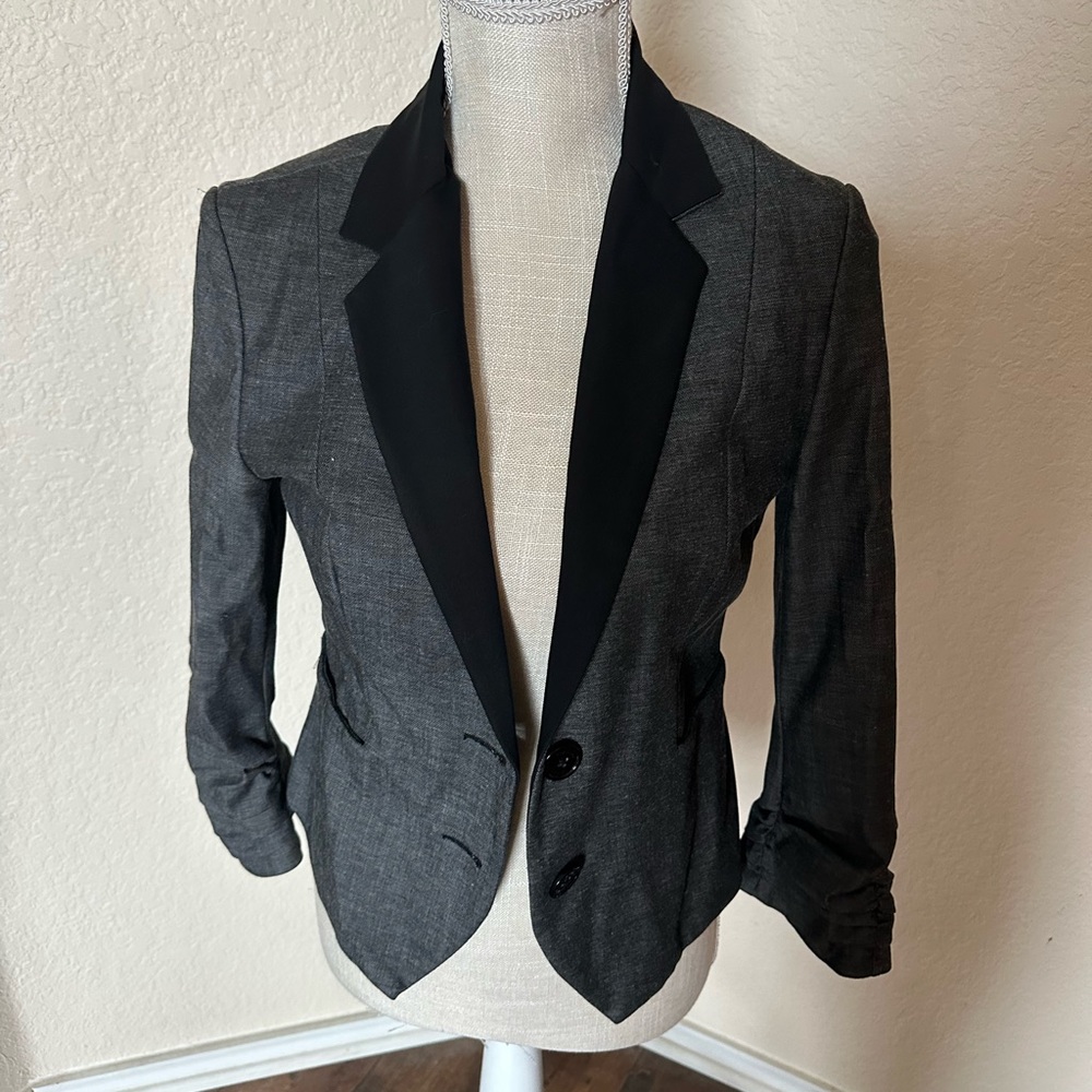 Express cropped blazer